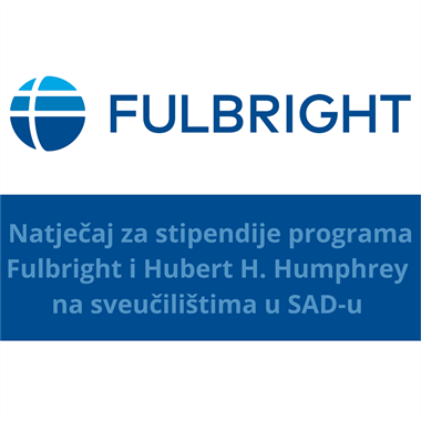 Prezentacija mogućnosti znanstveno-stručnog usavršavanje na sveučilištima u SAD-u u sklopu programa Fulbright i Hubert H. Humphrey tijekom akademske godine 2022./2023.