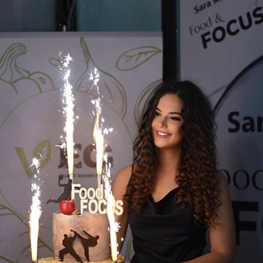 Promotion of the book "Food & Focus" by Sara Kostović, a KTF student