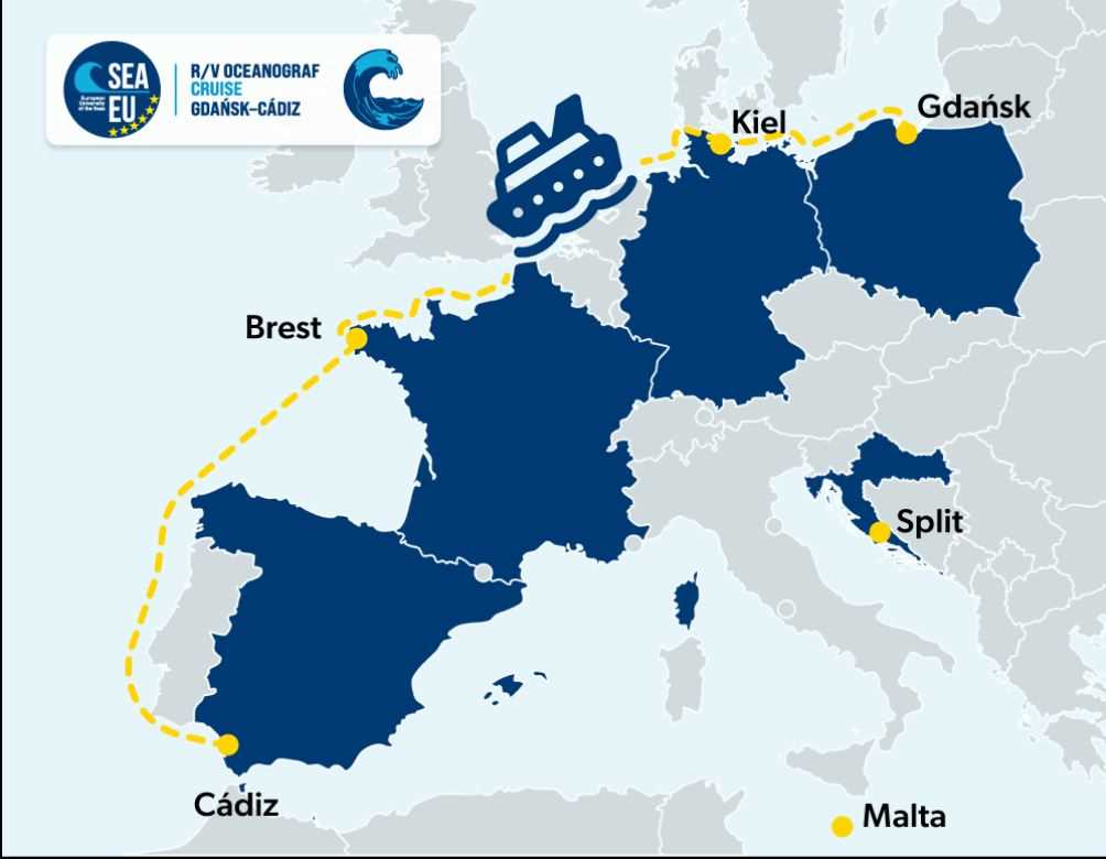 Istraživačko krstarenje u sklopu SEA-EU alijanse 2022.